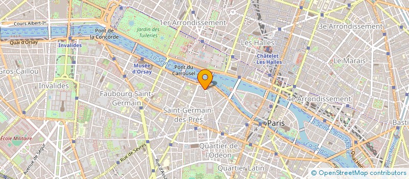 localisation de l'entreprise MONSIEUR JOEL CANAT  PARIS