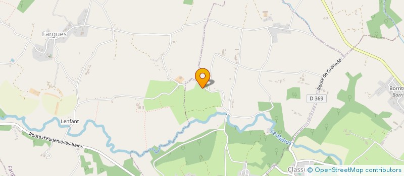 localisation de l'entreprise MONSIEUR JOEL CAPDEVIELLE  PHILONDENX