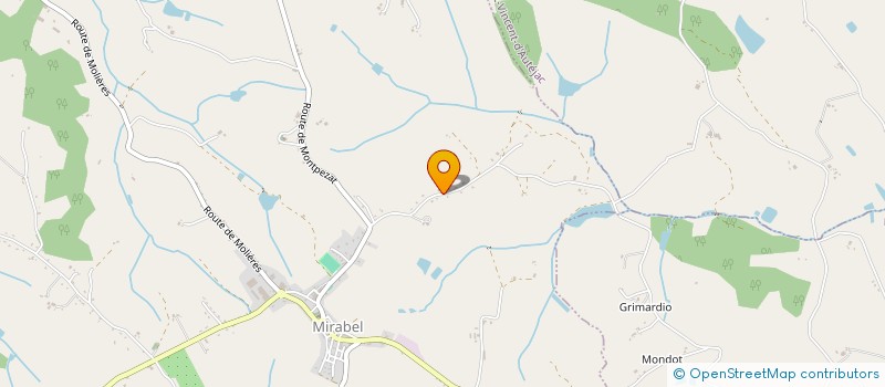 localisation de l'entreprise MONSIEUR JOEL CAPPOT  MIRABEL