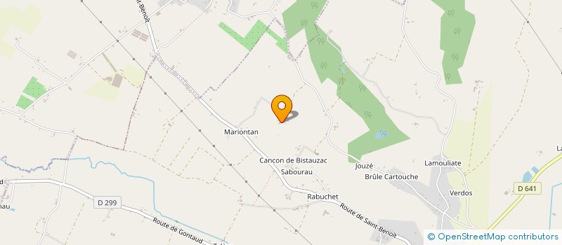 localisation de l'entreprise MONSIEUR JOEL CARESMEL  GONTAUD-DE-NOGARET