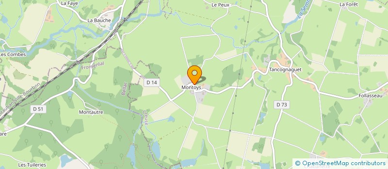 localisation de l'entreprise MONSIEUR JOEL CARLAT  FURSAC