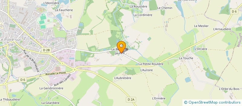 localisation de l'entreprise MONSIEUR JOEL CARRE  LE POIRE-SUR-VIE