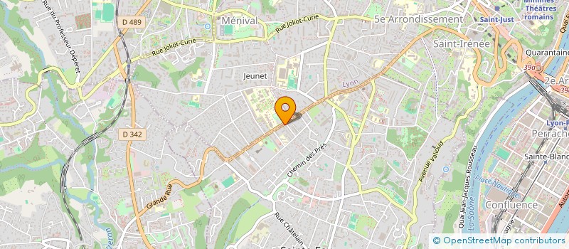 localisation de l'entreprise MONSIEUR JOEL CARRU  SAINTE-FOY-LES-LYON