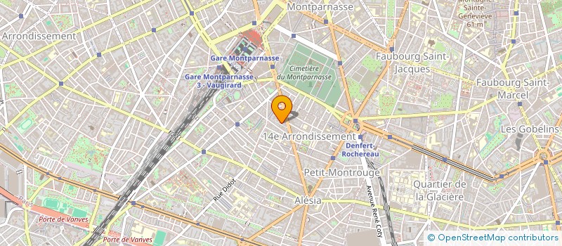 localisation de l'entreprise MONSIEUR JOEL CARTIGNY  PARIS