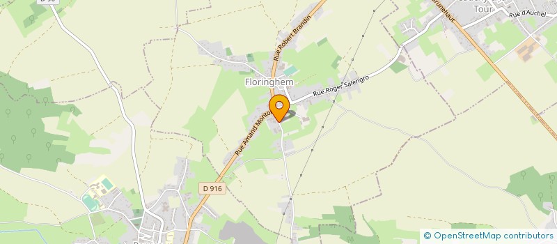 localisation de l'entreprise MONSIEUR JOEL CASIER  FLORINGHEM