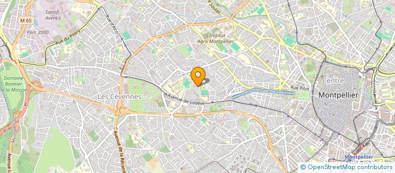 localisation de l'entreprise MONSIEUR JOEL CASTAGNE  MONTPELLIER