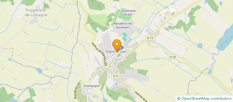 localisation de l'entreprise MONSIEUR JOEL CASTAGNE  ASQUES