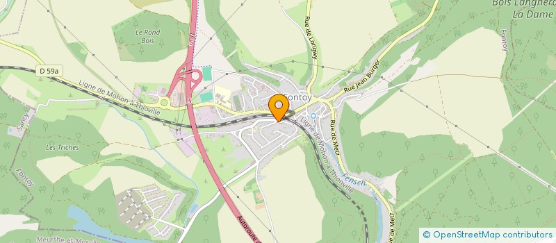 localisation de l'entreprise MONSIEUR JOEL CAVALLARO  FONTOY