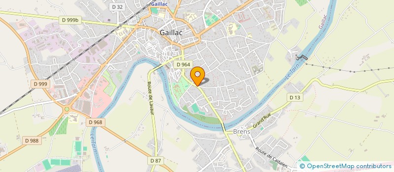 localisation de l'entreprise MONSIEUR JOEL CAYLA à GAILLAC