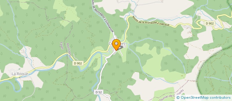 localisation de l'entreprise MONSIEUR JOEL CAZABONNE  MONTAGNOL