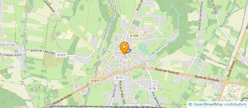 localisation de l'entreprise MONSIEUR JOEL CAZCARRA  LANNEMEZAN