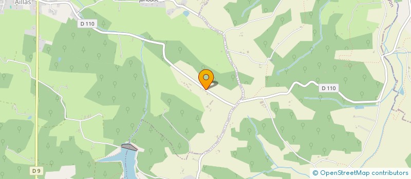 localisation de l'entreprise MONSIEUR JOEL CAZEMAJOU  AILLAS