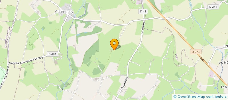 localisation de l'entreprise MONSIEUR JOEL CHAIGNON  BACILLY