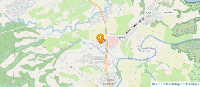 localisation de l'entreprise MONSIEUR JOEL CHALUS  SAINTE-ROSE