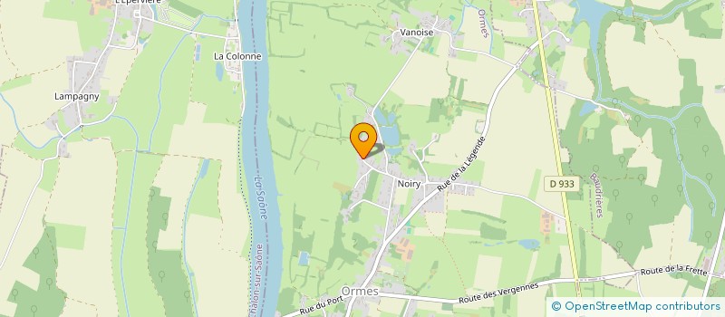 localisation de l'entreprise MONSIEUR JOEL CHARBOUILLOT  ORMES