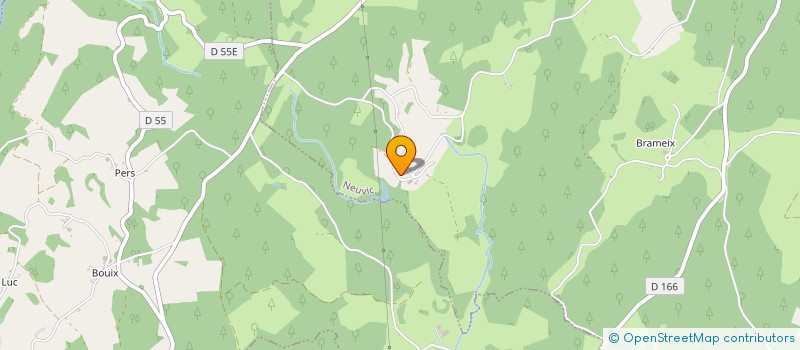 localisation de l'entreprise MONSIEUR JOEL CHASSAC  NEUVIC