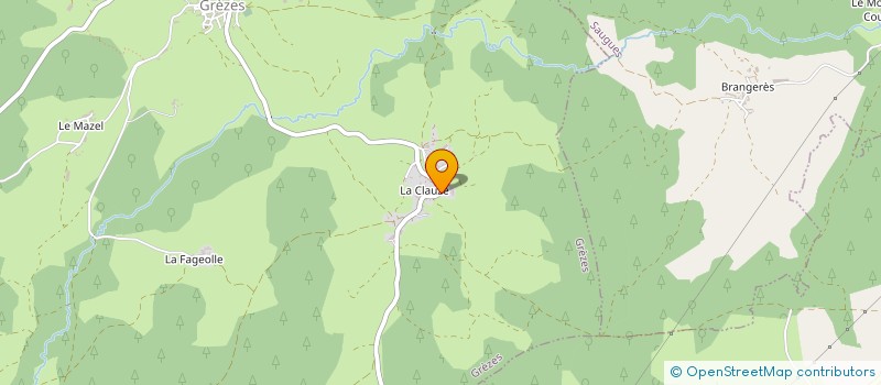 localisation de l'entreprise MONSIEUR JOEL CHATEAUNEUF  GREZES