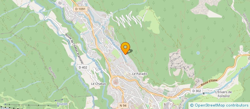 localisation de l'entreprise MONSIEUR JOEL CHAVANNE à BRIANCON