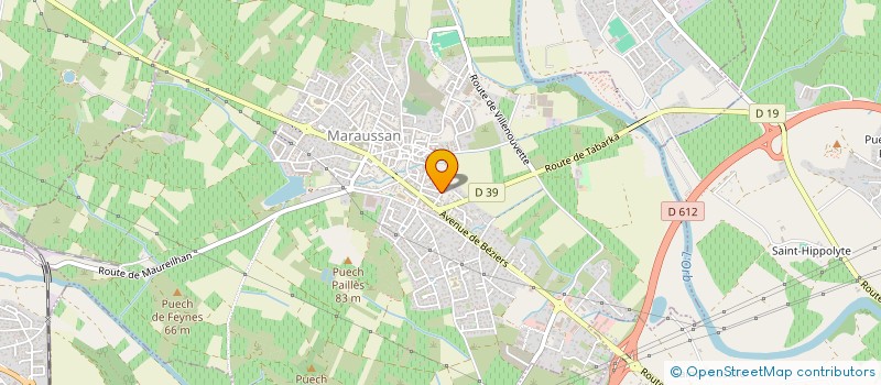 localisation de l'entreprise MONSIEUR JOEL CHINCHILLA  MARAUSSAN