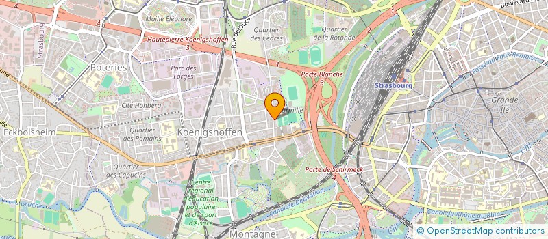 localisation de l'entreprise MONSIEUR JOEL CHRISTOPHE à STRASBOURG