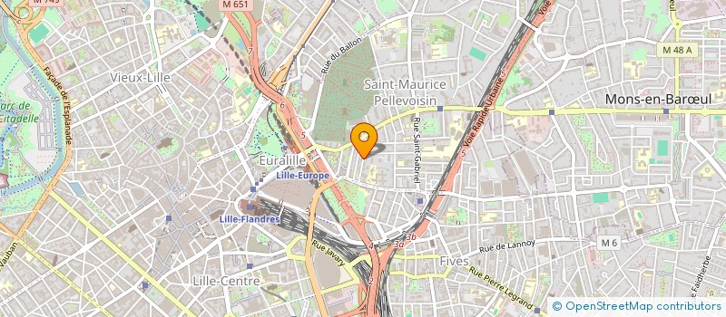 localisation de l'entreprise MONSIEUR JOEL COCQUET à LILLE