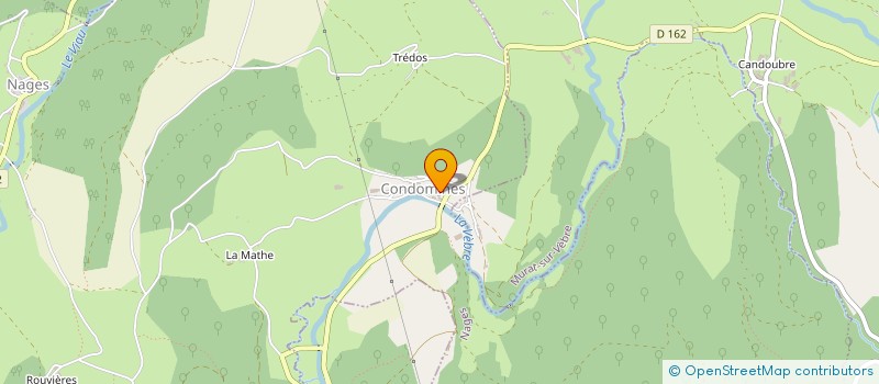 localisation de l'entreprise MONSIEUR JOEL COMBES  MURAT-SUR-VEBRE