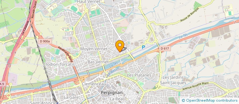 localisation de l'entreprise MONSIEUR JOEL CONDO CHOQUE  PERPIGNAN