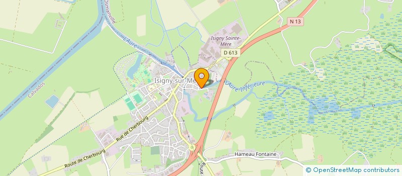 localisation de l'entreprise MONSIEUR JOEL CORBISIER  CARENTAN-LES-MARAIS