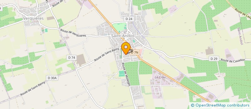 localisation de l'entreprise MONSIEUR JOEL COSTABELLO  SAINT-ANDIOL