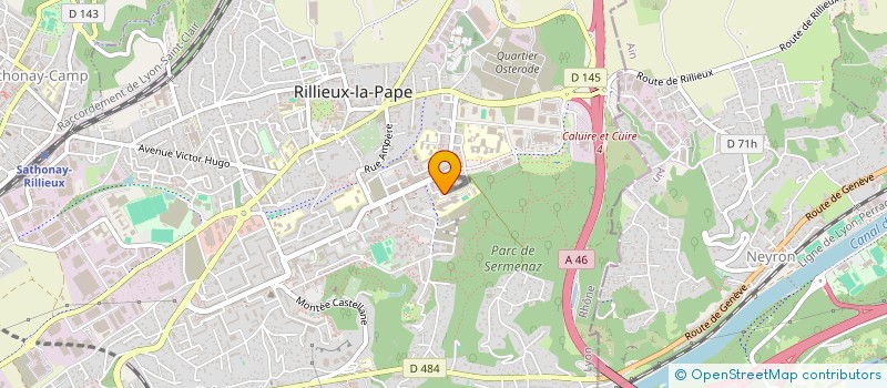 localisation de l'entreprise MONSIEUR JOEL COUTI  RILLIEUX-LA-PAPE