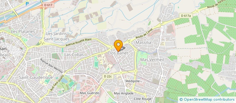 localisation de l'entreprise MONSIEUR JOEL CRUZ à PERPIGNAN