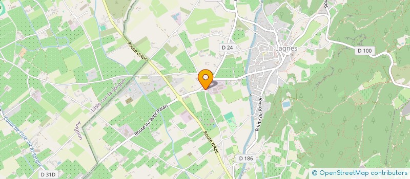 localisation de l'entreprise MONSIEUR JOEL CUREL  LAGNES