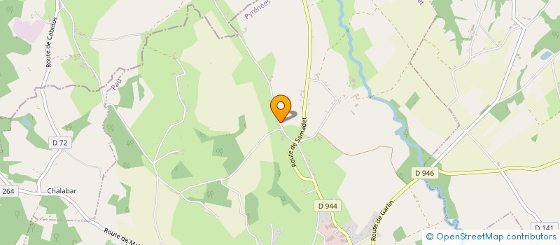 localisation de l'entreprise MONSIEUR JOEL CUYALA-PON à ARZACQ-ARRAZIGUET