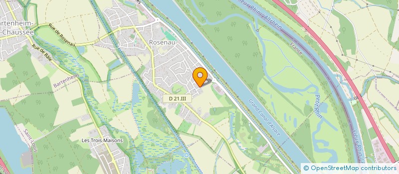 localisation de l'entreprise MONSIEUR JOEL CYRILLE WALDVOGEL  ROSENAU
