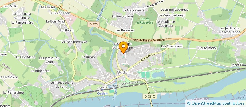 localisation de l'entreprise MONSIEUR JOEL D 'ESQUERMES à OUDON