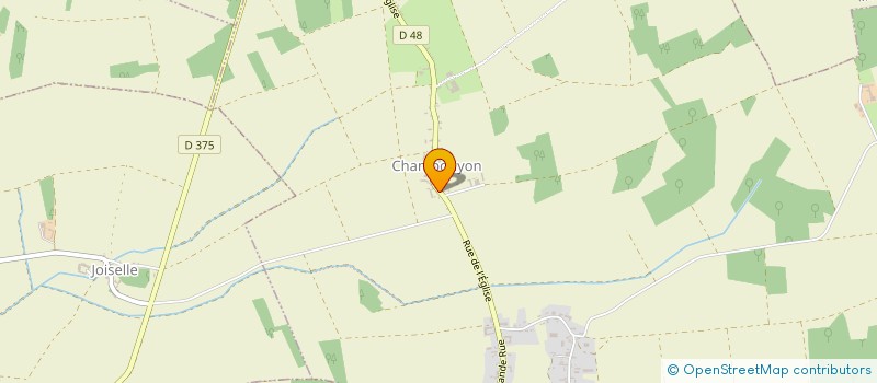 localisation de l'entreprise MONSIEUR JOEL DA SILVA MONIZ  CHAMPGUYON