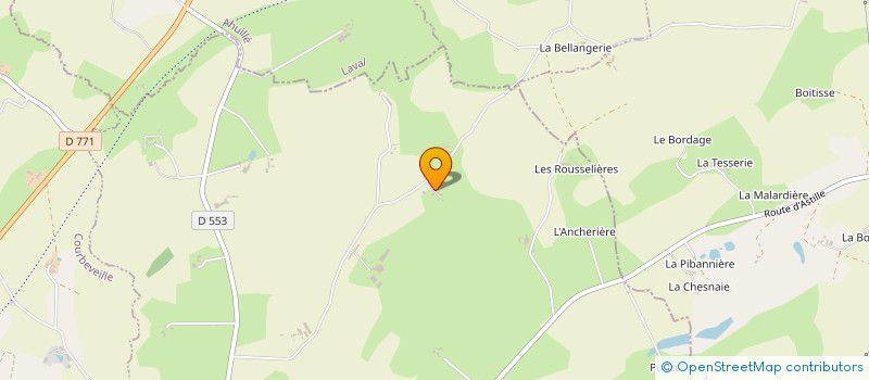 localisation de l'entreprise MONSIEUR JOEL DAGUET à COSSE-LE-VIVIEN