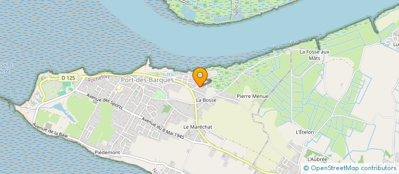 localisation de l'entreprise MONSIEUR JOEL DANET  PORT-DES-BARQUES
