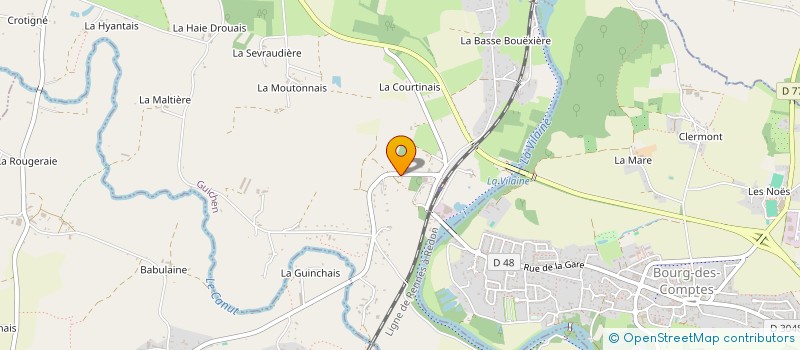 localisation de l'entreprise MONSIEUR JOEL DANILO  GUICHEN