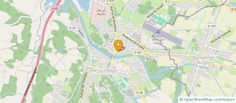 localisation de l'entreprise MONSIEUR JOEL DASTE à AIRE-SUR-L ADOUR