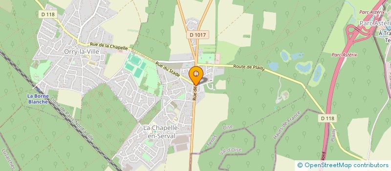 localisation de l'entreprise MONSIEUR JOEL DE BARROS LEITE  THIERS-SUR-THEVE