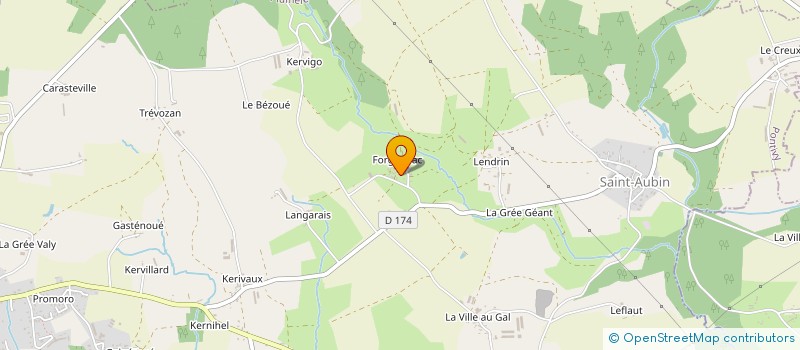 localisation de l'entreprise MONSIEUR JOEL DE COCKBORNE  PLUMELEC