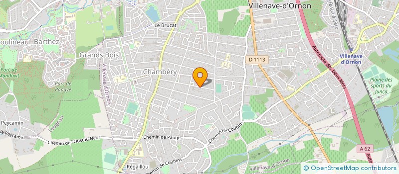 localisation de l'entreprise MONSIEUR JOEL DE MIGUEL  VILLENAVE-D'ORNON