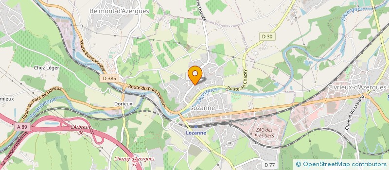 localisation de l'entreprise MONSIEUR JOEL DE OLIVEIRA  GLEIZE