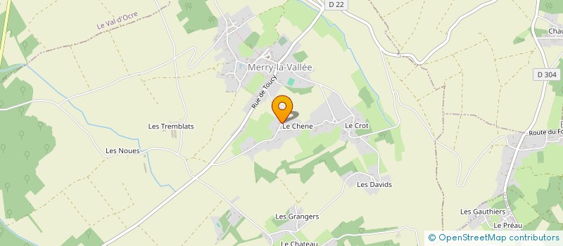 localisation de l'entreprise MONSIEUR JOEL DE RANGO  MERRY-LA-VALLEE