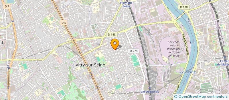 localisation de l'entreprise MONSIEUR JOEL DE SOUSA  VITRY-SUR-SEINE