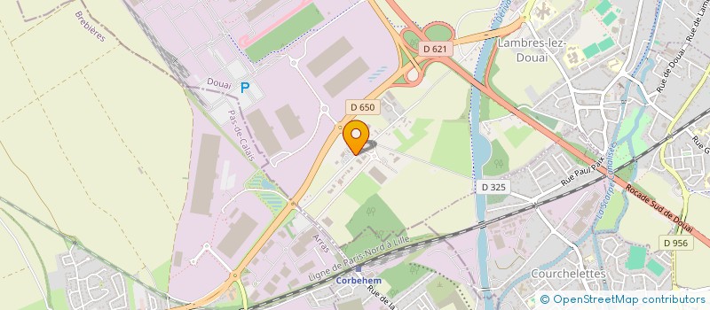 localisation de l'entreprise MONSIEUR JOEL DECLERCQ à LAMBRES-LEZ-DOUAI