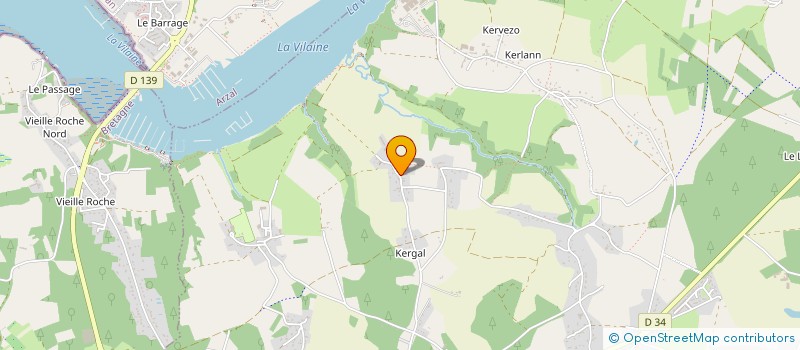 localisation de l'entreprise MONSIEUR JOEL DELALANDE  FEREL