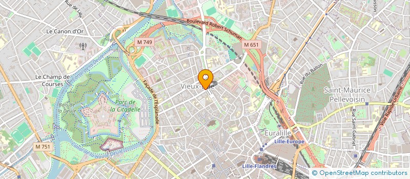 localisation de l'entreprise MONSIEUR JOEL DELATTRE à LILLE