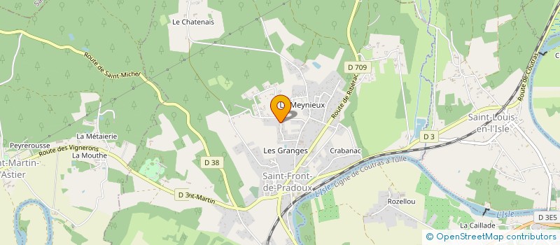 localisation de l'entreprise MONSIEUR JOEL DELORD à SOURZAC